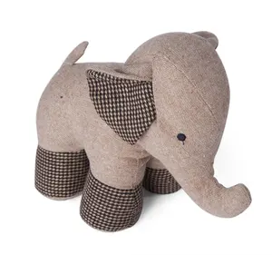 Fermaporta a forma di elefante fermaporta pesante giocattolo ventoso farcito morbido e sabbia bambola camera dei bambini fermaporta