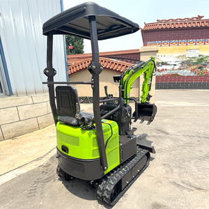 Mini-excavatrice hydraulique sur chenilles multifonctionnelle de 1 tonne certifiée CE en Chine, PLC, haute efficacité, 1 an de garantie sur le moteur, livraison gratuite - Product Image 6