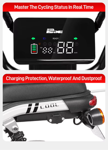 Vélo Électrique 500W 48V 20Ah avec Cadre en Acier Carbone 3S et Moteur Brushless, Longue Portée, <span class=keywords><strong>Transport</strong></span> <span class=keywords><strong>de</strong></span> <span class=keywords><strong>Personnes</strong></span>, E-Bike pour Adultes - Product Image 6