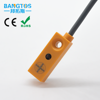 BANGTOS NPN Normally Open ABS Sensor Proximity Otomatisasi Industri Saklar Proximity Induktif Jarak Penginderaan 4mm