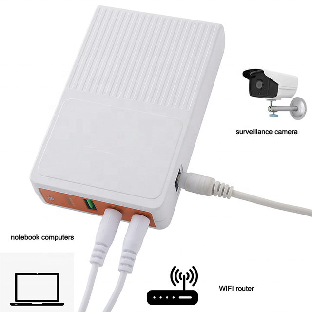 Portable 5V Solar Smart UPS 12A/2V/24V/3600mah Mini Line Interactive 8800mah for Outdoor 220V/48V/110V Laptop
