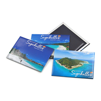 Souvenirs tropicaux, aimant photo imprimé, aimant de réfrigérateur 3D personnalisé de haute qualité, ornements