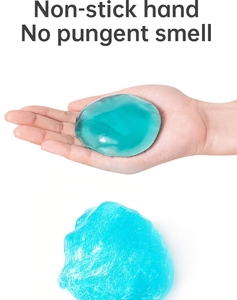 Kit de <span class=keywords><strong>slime</strong></span> en cube, 24 couleurs, pâte à modeler élastique anti-adhésive, jouets de décompression pour enfants, cadeaux pour garçons et filles - Product Image 4