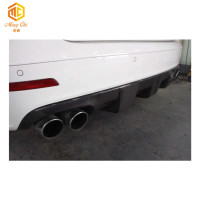 A4 S4 RS4 Allroad B8 B8.5 Travel Version Four Out Diffuseur arrière Diffuseur arrière en fibre de carbone pour Audi A4 RS4 Allroad B8 B8.5