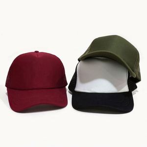 Casquette de sport OEM 5 panneaux en mousse et maille, style camionneur, avec logo personnalisé, motif, broderie 3D, impression par sublimation, pour le cyclisme et la mode - Product Image 5