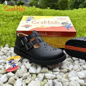 Crabkids New Stock Arrival <strong>Little</strong> Girl Breathable <strong>Real</strong> Leather School <strong>Shoes</strong> Dress <strong>Shoes</strong> for School Party - Product Image 5