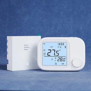 Thermostats intelligents Wi-Fi compatibles Tuya, contrôlables par application, certifiés CE, fiables et télécommandés - Product Image 1