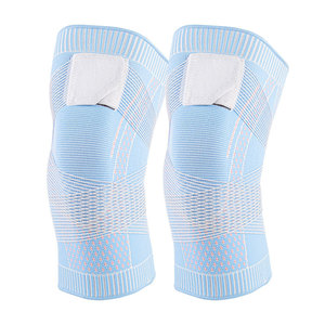 Attelle de soutien du genou – Manchon de compression avec coussinet en gel de silicone et stabilisateurs à ressorts – pour la course à pied, le volley-ball, le basketball, la gym, etc. - Product Image 4