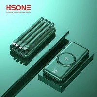 Batterie externe portable universelle ultra-mince en alliage d'aluminium 5000 mAh avec charge rapide magnétique 20W et batterie Li-Polymère