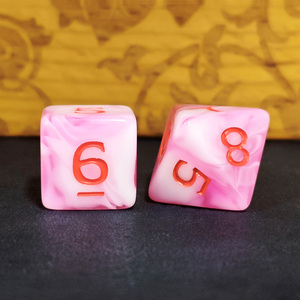New Design Factory Custom High Quality Blend <strong>Color</strong> 7Pcs/<strong>set</strong> <strong>Dice</strong> <strong>Set</strong> of Arylic Material for Dungeons and Dragons Games - Product Image 5