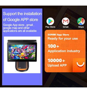 15.6 "64 + 4 gam điểm của hệ thống bán hàng máy thu ngân POS hệ thống POS phần mềm và phần cứng cho cửa hàng tạp hóa - Product Image 5