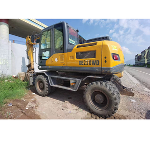 Excavadora de Ruedas y Orugas XE210WD de 20.8 Toneladas y 0.86m³ con Gran Fuerza de Excavación, <span class=keywords><strong>Precio</strong></span> de Fábrica, ¡Venta Caliente! - Product Image 4