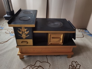 Cocina con <span class=keywords><strong>horno</strong></span> de alta tecnología, conjunto de chimenea de acero de ahorro de energía, casa de campo adaptada a alta altura, estufa de <span class=keywords><strong>leña</strong></span> para interior - Product Image 6