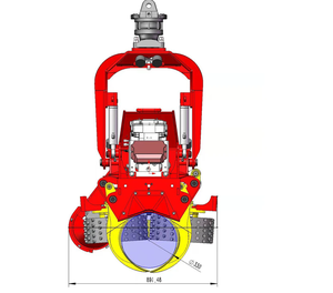 Hydraulic Grab Excavator 360 Degree Rotating Excavator Energy Forest Timber Wood <strong>Grapple</strong> <strong>Loader</strong> Price for Sale - Product Image 3