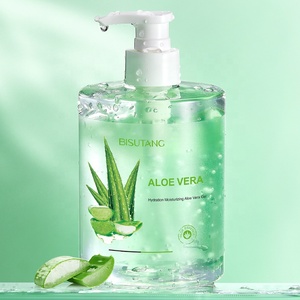 BISUTANG 500g Gel Hidratante Facial 100% Puro y <span class=keywords><strong>Natural</strong></span>, Crema Facial Calmante con <span class=keywords><strong>Aloe</strong></span> <span class=keywords><strong>Vera</strong></span>, Hidratante Solar, Libre de Crueldad Animal, <span class=keywords><strong>para</strong></span> Todo Tipo de <span class=keywords><strong>Piel</strong></span> - Product Image 2