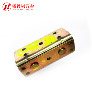 Yihuaxing Metal Furniture <b>Hinge</b> 82x27x24mm Iron Surface Mount Durable Industrial Design For Wooden Furniture - Product Image 2