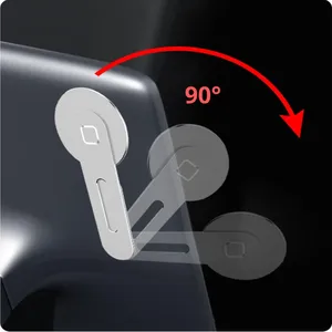 Tương thích với giá đỡ điện thoại trên ô tô Tesla, giá đỡ nổi bằng hợp kim nhôm, giá đỡ từ tính cho điện thoại, máy tính xách tay, màn hình phụ từ 4.7-6.8 inch - Product Image 3