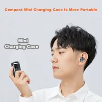 Mini Auriculares S10 Tws Bt 5.1 Intrauditivos Inalámbricos con Pantalla Digital Táctil, Sonido Estéreo de Alta Fidelidad y Llamadas de Alta Definición