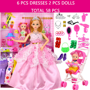 <span class=keywords><strong>Poupée</strong></span> <span class=keywords><strong>Princesse</strong></span> à Bas Prix, Ensemble de Jeu <span class=keywords><strong>Princesse</strong></span> Mariée, Articles Assortis, Accessoires de <span class=keywords><strong>Poupée</strong></span> pour Filles - Product Image 6