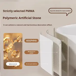 Bañera Ovalada Independiente de Lujo Ligero para Dos Personas, Diseño Japonés, Ideal para Hoteles y Alojamientos, Directo de Fábrica Foshan - Product Image 1