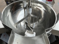 Marmite industrielle électrique à double enveloppe chauffée au gaz de 50 à 1000 litres pour la cuisson de viande et de riz, état neuf