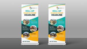 Kéo lên đứng quảng cáo di động hiển thị đứng gian hàng khuyến mãi tổ chức sự kiện triển lãm thương mại <span class=keywords><strong>rollup</strong></span> biểu ngữ đứng - Product Image 3