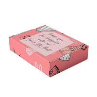 Boîte d'expédition en carton ondulé de luxe personnalisée OEM, imprimée, en papier kraft couché, pour cosmétiques