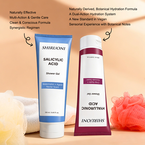 Gel <span class=keywords><strong>Doccia</strong></span> Biologico all'ACIDO SALICILICO Naturalmente Efficace Multi-Azione e Cura Delicata Detergente per il Corpo ALOE VERA - Product Image 5