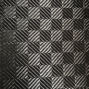 Tessuto in Carbonio Jacquard 3K Premium con Design a Mini <span class=keywords><strong>Scacchiera</strong></span> per Progetti Fai-da-Te e Personalizzati - Product Image 2