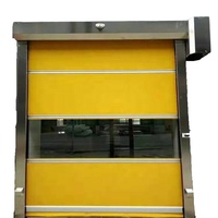Puerta Enrollable de PVC Nano de Alta Velocidad de Wuxi Shelter Factory, Certificación CE, Uso Industrial/Comercial para Talleres Libres de Polvo