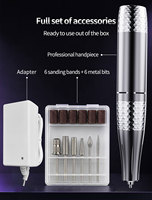 Machine à ongles professionnelle à brancher, 45 000 tr/min, avec logo personnalisé OEM/ODM, vente en gros pour salons de manucure, directement de l'usine