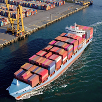 Expédition internationale de fret porte-à-porte fiable avec l'expédition express LCL + Sea Transport