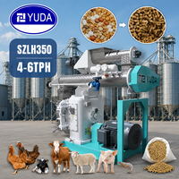 Machine à granulés YUDA à économie d'énergie 4-6T/H pour la fabrication d'aliments pour animaux, aliments pour vaches, granulés pour animaux