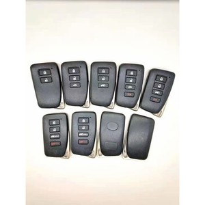 Clé Toyota à 4 boutons, télécommande pour Crown Reiz Lexus, clé de voiture noire - Product Image 3