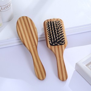 Peine de Bambú Iónico Impermeable con Dientes Anchos y Bolsa de Aire, Personalizable con Logotipo, Diseño de Meridianos, Venta Directa de Fábrica - Product Image 1