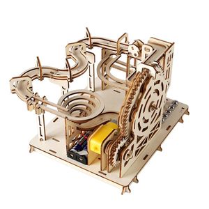 OKYN-G5645 DIY Electronic Technology Electric Power <b>Ball</b> Track <b>Wood</b> Building Toy - Product Image 4