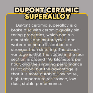 Adatto per moto Guzzis modelli <span class=keywords><strong>750</strong></span> V7, II, III, V85, V9 pastiglie dei freni resistenti alle alte temperature - Product Image 5