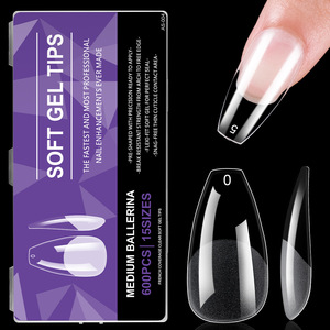 <span class=keywords><strong>Faux</strong></span> <span class=keywords><strong>ongles</strong></span> en gel souple à couverture complète, en PMMA acrylique, à presser, pour salon ou usage domestique - Product Image 5