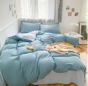 Juego <span class=keywords><strong>de</strong></span> Ropa <span class=keywords><strong>de</strong></span> Cama <span class=keywords><strong>de</strong></span> Poliéster 100% Transpirable Teñido con Hilo, Sábanas Cepilladas Personalizadas, Funda <span class=keywords><strong>de</strong></span> Edredón Barata al por Mayor <span class=keywords><strong>de</strong></span> Fábrica - ¡Gran Oferta! - Product Image 3