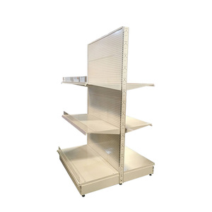 Estante de supermercado de tamaño personalizado de estilo americano con revestimiento de plástico de alta calidad - Product Image 3