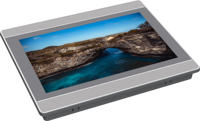 Panel de Pantalla Táctil HMI Industrial Programable Capacitivo/Resistivo Multitáctil Impermeable con PLC Ethernet para Monitoreo Remoto