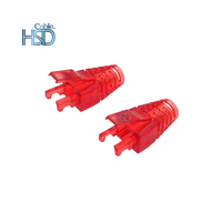 Großhandel PVC RJ45 Stecker Stiefel CAT5E CAT6 Roh stecker Boot Lipo Batterie JST Stecker