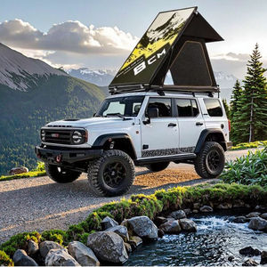 Tente de toit de voiture tout terrain de qualité supérieure avec cadre en alliage d'aluminium robuste et revêtement efficace résistant aux intempéries - Product Image 5