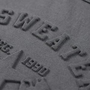 Camisetas de Cuello Redondo para Hombre, 100% Algodón Preencogido, de Alta Calidad, Personalizadas OEM, con Logotipo en Relieve 3D, Manga Corta - Product Image 3