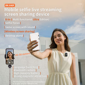 Nouveauté : Écran de surveillance sans fil magnétique 8-en-1 pour selfies, vlogs et diffusion en direct sur téléphone portable - Product Image 3