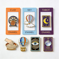 Badges promotionnels en métal vierges multicolores de qualité supérieure, épingles personnalisées en émail souple, épingles en émail souple sur mesure