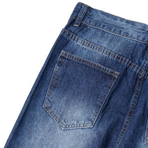 Men's Classic Washed Denim <b>Y2K</b> Heavyweight Loose Fit Straight Leg Jeans Casual <b>Trousers</b> Wholesale 2026 Spring Fashion - Product Image 4