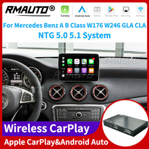 Sistema Inalámbrico Apple CarPlay NTG 5.0 5.1 de RMAUTO para Mercedes Benz Clase A B W176 W246 GLA CLA, Android Auto, Mirror Link, AirPlay - Product Image 1