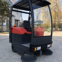 Balayeuse de rue tout-terrain à fonctionnement intelligent et écoénergétique pour usine, atelier, parking, quartier résidentiel