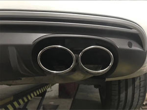 Diffuseur arrière de haute qualité avec échappement pour <span class=keywords><strong>Audi</strong></span> Q5 Shining Star Diffuseur de becquet arrière de voiture 2008-2017 - Product Image 4